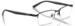 Ray Ban RX6501D Eyeglasses Men's Full Rim Rectangle Shape