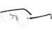 Silhouette Eyeglasses Titan Accent Chassis 5452 Rimless Optical Frame