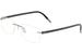 Silhouette Men's Eyeglasses SPX Signia Carbon 5461 Rimless Optical Frame