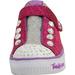 Skechers Little Girl's Sparkly Jewels Limited Edition Light Up Sneakers Shoes