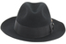 Stacy Adams Men's Cannery Row Wool Pinch Front Fedora Hat