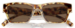 Tory Burch TY7207U Sunglasses Women's Rectangle Shape