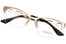 Versace VE1270 Eyeglasses Women's Semi Rim Optical Frame