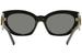 Versace Women's VE4376B VE/4376/B Fashion Cat Eye Sunglasses