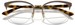 Vogue VO4304 Eyeglasses Women's Semi Rim Oval Shape