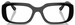 Vogue VO5568 Eyeglasses Women's Full Rim Pillow Shape