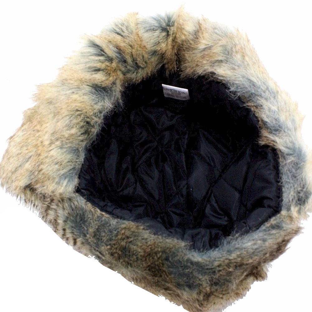 Woolrich Men's Faux Fur Plaid Earflaps Trapper Winter Hat