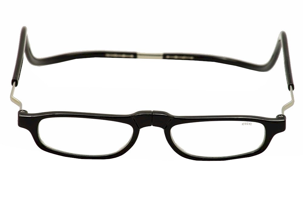 Clic Reader City Xxl Expandable Magnetic Reading Glasses Black Full Rim 175 1996