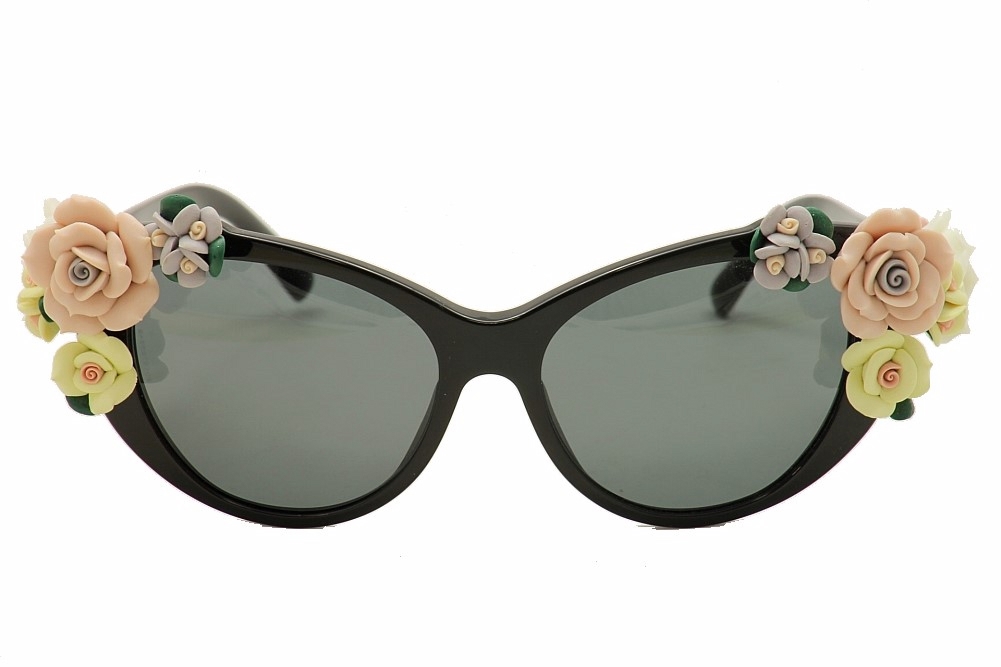 Dolce Gabbana Women s Absolute Luxury Flowers D G 4180 Sunglasses JoyLot