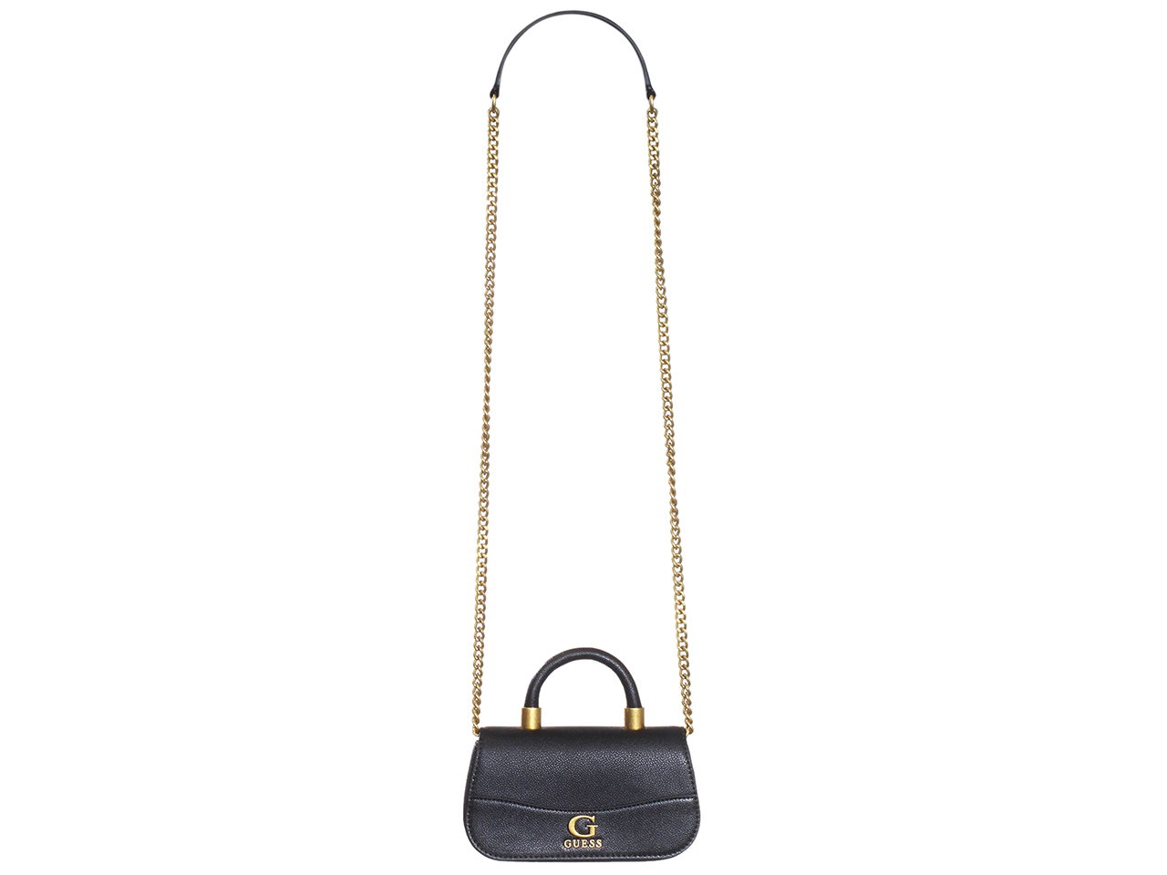 Guess Nell Micro Mini Flap in Black