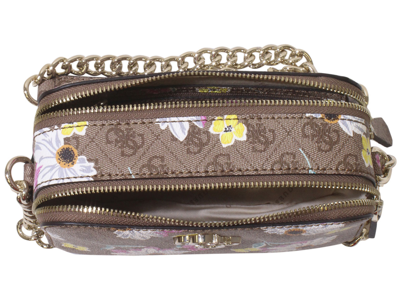 Guess Noelle Camera Signature Logo Crossbody Bag