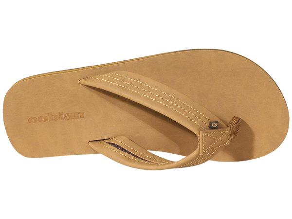  Cobian Men's Sandal Sumo Terra Flip Flop, Tan, 12