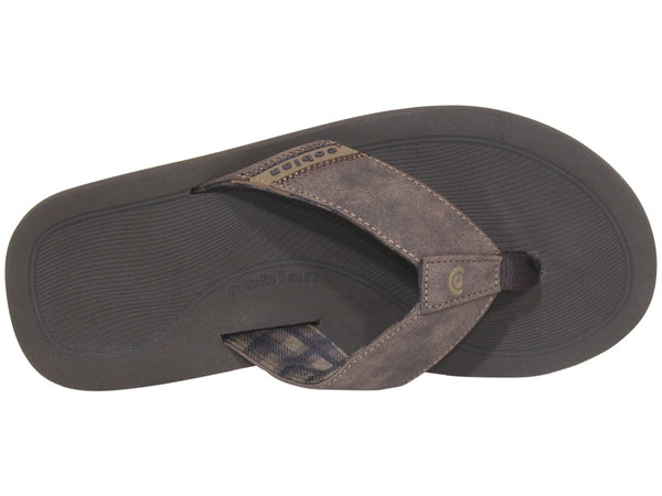 Cobian Men's Sumo-Terra Flip-Flops Black Sandal Shoes Sz. 8