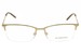 Burberry Women's Eyeglasses BE1278 BE/1278 Half Rim Optical Frame