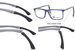 Champion LIT100 Eyeglasses Men's Full Rim Rectangle Shape Tri-Flex