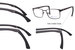 Champion ZONEX100 Eyeglasses Men's Full Rim Square Shape Tri-Flex