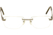 Charriol Men's Eyeglasses PC 7409A 7409/A Rimless Optical Frame