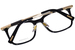 Chopard VCH344 Eyeglasses Men's Full Rim Rectangle Shape