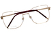 Chopard VCHG01 Eyeglasses Women's Full Rim Butterfly Shape