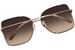 Gucci GG1282S Sunglasses Women's Butterfly Shape