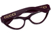 Gucci GG1295O Eyeglasses Women's Full Rim Cat Eye