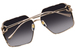 Gucci GG1322SA Sunglasses Women's Butterfly Shape