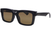 Gucci GG1543S Sunglasses Men's Rectangle Shape w/Clip-On