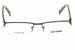 Harley Davidson Men's Eyeglasses HD412 HD/412 Half Rim Optical Frame