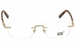 Mont Blanc Eyeglasses MB0558 MB/0558 Rimless Optical Frame