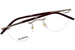 Mont Blanc MB0244O Eyeglasses Men's Rimless Oval Shape