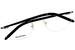 Mont Blanc MB0274O Eyeglasses Men's Rimless Rectangle Shape