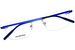 Mont Blanc MB0281O Eyeglasses Men's Rimless Rectangle Shape