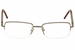 Mont Blanc Men's Eyeglasses MB440 MB/440 Half Rim Optical Frame