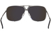Porsche Design P8928 Sunglasses Men's Pilot w/Extra Interchangeable Lenses