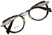 Prada PR 54ZV Eyeglasses Women's Full Rim Cat Eye