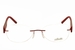 Silhouette Eyeglasses SPX Compose Chassis 4452 Rimless Optical Frame