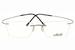 Silhouette Eyeglasses Titan Minimal Art Pulse Chassis 5490 Rimless Optical Frame