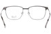 TLG Thin Light Glasses NUCP053 Eyeglasses Frame Men's Full Rim w/Clip-on