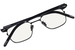 Tom Ford TF5854-D-B Eyeglasses Men's Full Rim Rectangle Shape