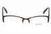 Vera Wang Women's Eyeglasses V056 V-056 Half Rim Optical Frame