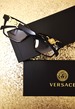 Versace VE3335 Eyeglasses Women's Full Rim Rectangle Shape