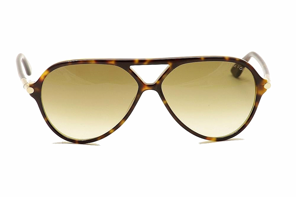 Tom Ford Leopold TF197 TF/197 FT197 Retro Pilot Sunglasses 60mm 