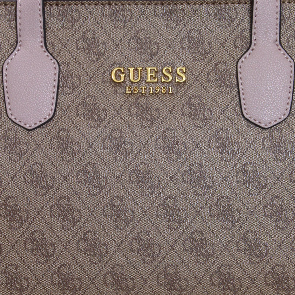 GUESS Los Angeles G Logo Satchel Crossbody Tote Bag Handbag - Two