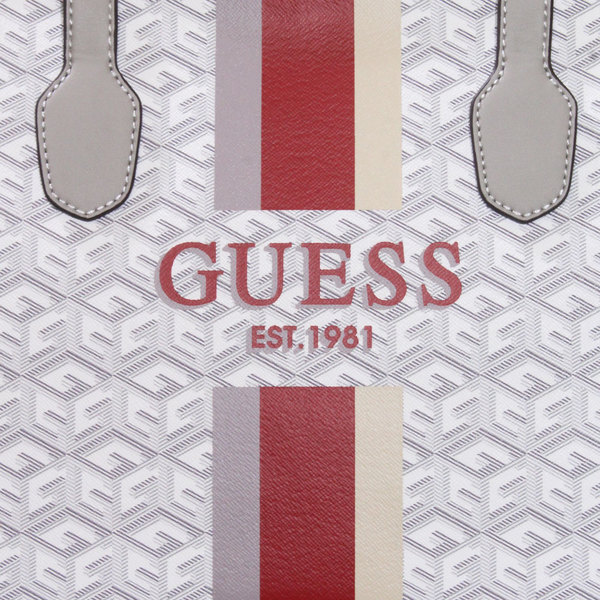 GUESS Silvana Two-Compartment Tote Bag - Ice Blue Logo