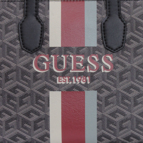 Guess Silvana 2 Compartment Mini Tote in Red