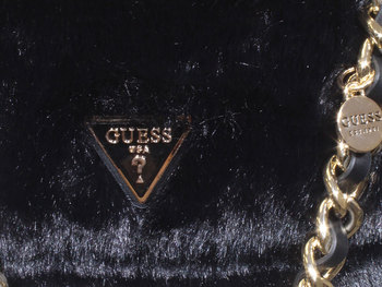 Guess Women s Giselda Handbag Convertible Crossbody Flap Faux Fur