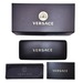 Versace VE1295 Eyeglasses Men's Full Rim Rectangle Shape