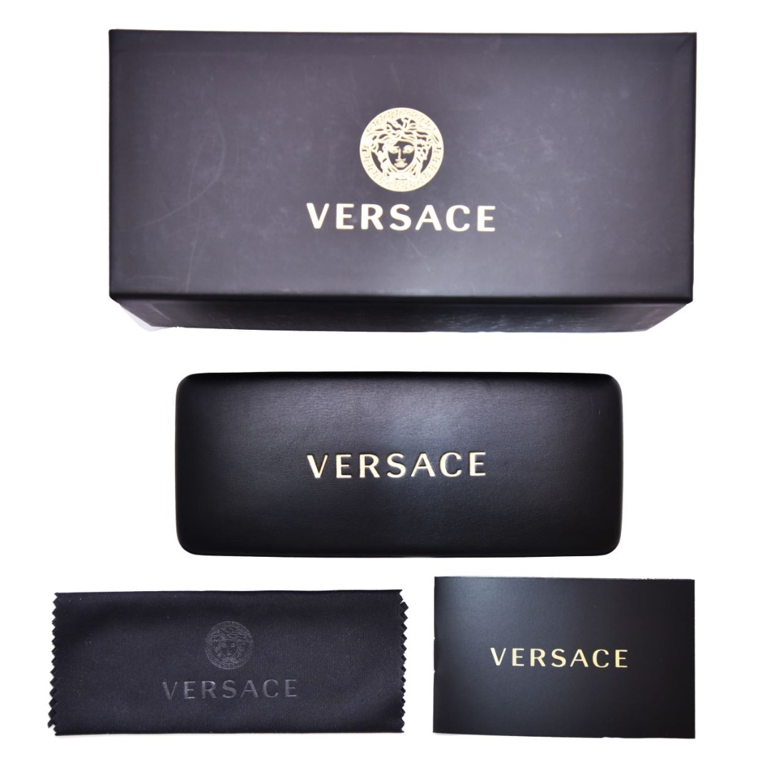 Versace Sunglasses selling Men's VE2150Q 100281 Gold-Black/Dark Grey Polarized 62mm