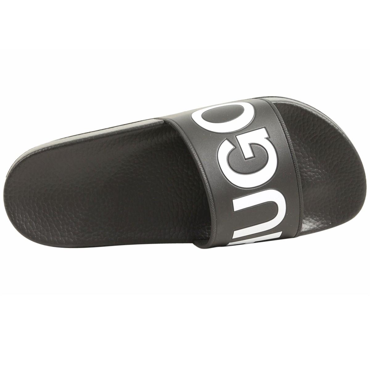 Hugo Boss Men's Timeout-RB Slides Sandals Shoes | JoyLot.com