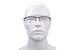 Carrera 4408 Eyeglasses Men's Semi Rim Rectangle Shape